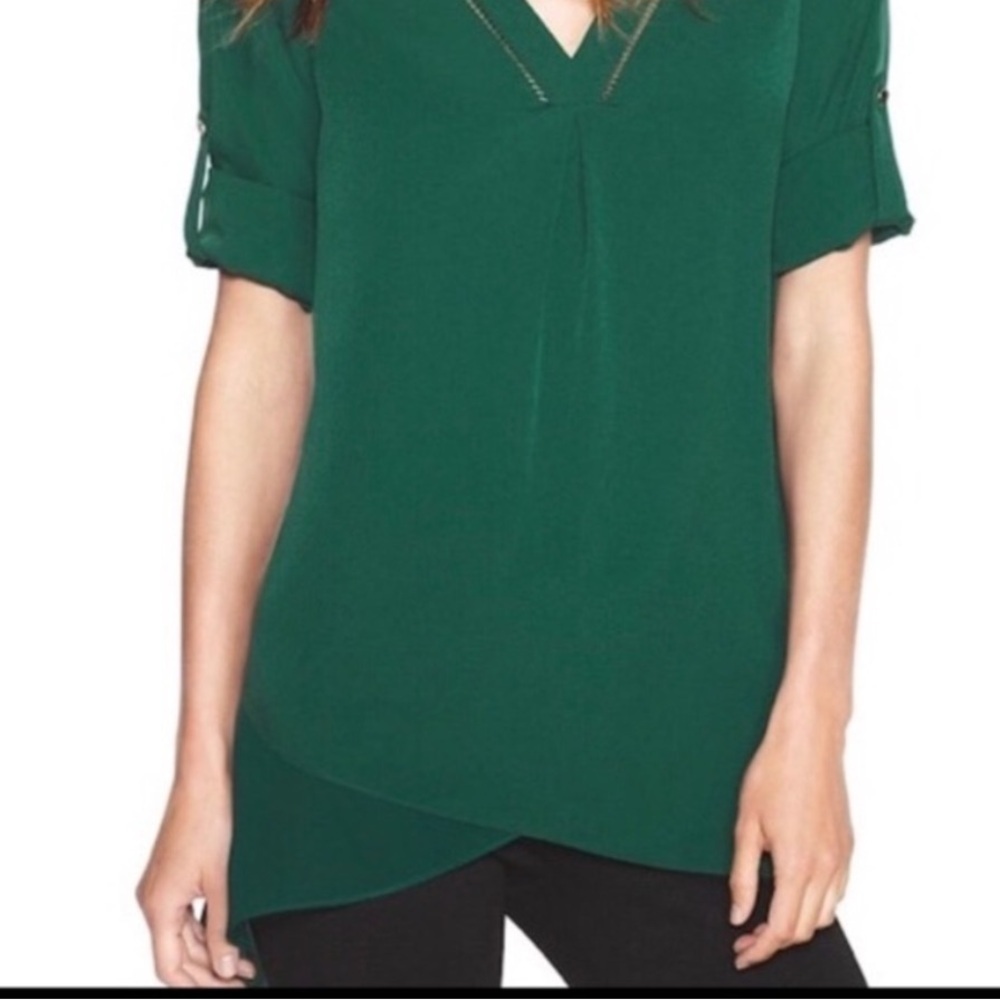 White House Black Market Asymmetrical Tunic